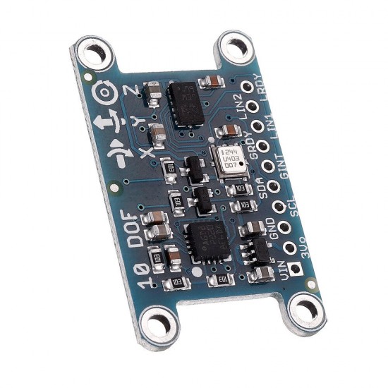 10DOF LSM303 L3G4200D BMP180 Pressure Sensor Barometer Accelerometer Magnetometer Gyroscope Compass Gyro Module 10DOF LSM303 L3G4200D BMP180 Pressure Sensor Barometer Accelerometer Magnetometer Gyroscope Compass Gyro Module