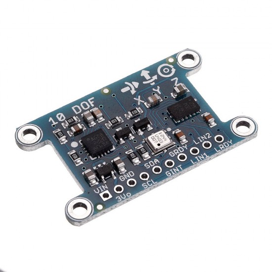 10DOF LSM303 L3G4200D BMP180 Pressure Sensor Barometer Accelerometer Magnetometer Gyroscope Compass Gyro Module 10DOF LSM303 L3G4200D BMP180 Pressure Sensor Barometer Accelerometer Magnetometer Gyroscope Compass Gyro Module