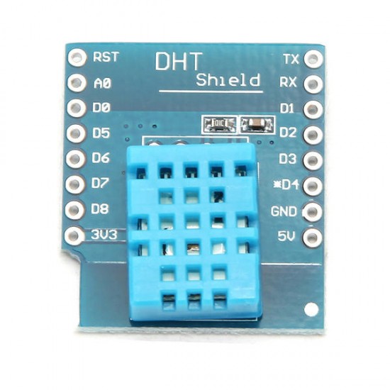 10Pcs DHT11 Single Bus Digital Temperature Humidity Sensor Shield For D1 Mini