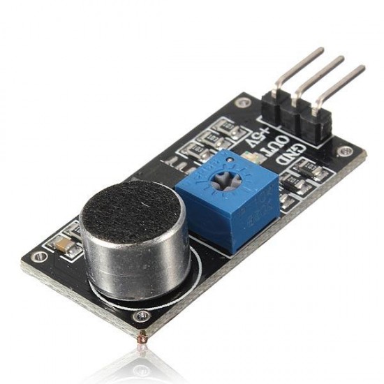 10Pcs Sound Detection Sensor Module LM393 Chip Electret Microphone for Arduino - products that work with official Arduino boards
