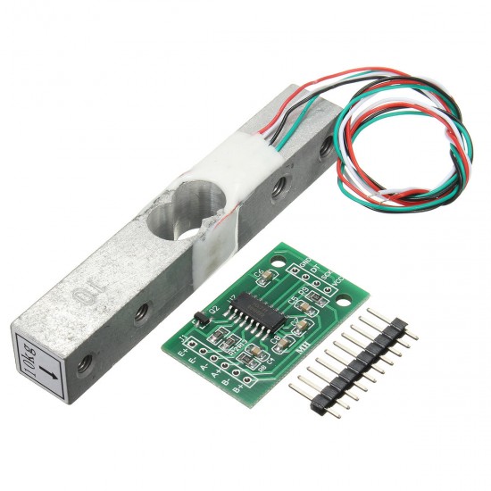 10kg Aluminum Alloy Small Scale Weighing Pressure Sensor With HX711 AD Module 10kg Aluminum Alloy Small Scale Weighing Pressure Sensor With HX711 AD Module