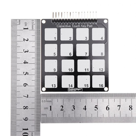 10pcs 16 Keys Capacitive Touch Key Pad Module for Arduino - products that work with official for Arduino boards 10pcs 16 Keys Capacitive Touch Key Pad Module for Arduino - products that work with official for Arduino boards