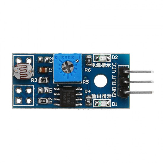 10pcs 5V/3.3V 3 Pin Photosensitive Sensor Module Light Sensing Resistor Module 10pcs 5V/3.3V 3 Pin Photosensitive Sensor Module Light Sensing Resistor Module