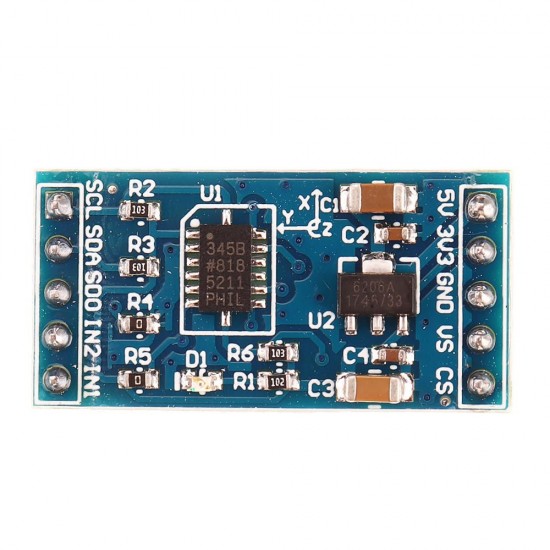 10pcs ADXL345 IIC/SPI Digital Angle Sensor Accelerometer Module for Arduino - products that work with official Arduino boards