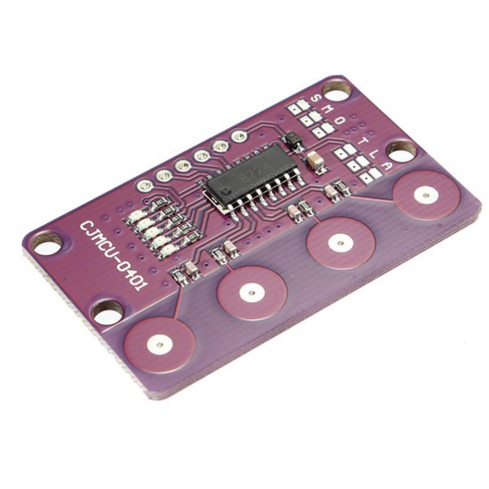 10pcs -0401 4-bit Button Capacitive Touch Proximity Sensor Module With Self-locking Function