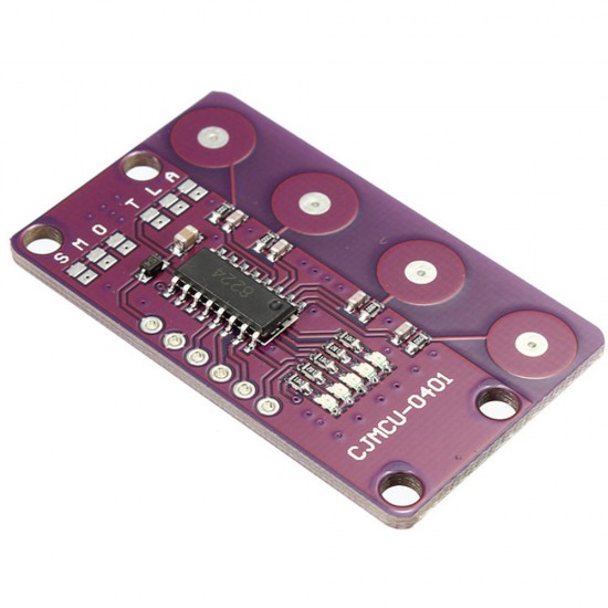 10pcs -0401 4-bit Button Capacitive Touch Proximity Sensor Module With Self-locking Function