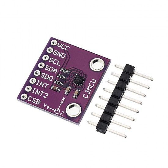 10pcs -250E BMA250E Sensor Module Three-axis Low G Acceleration Sensor Triaxial Accelerometer SPI IIC Interface