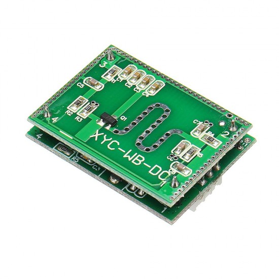 10pcs DC 3.3V To 20V 5.8GHz Microwave Radar Sensor Intelligent Trigger Sensor Switch Module For Home Control Anti-interfere