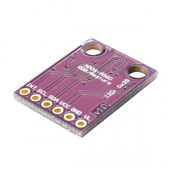 10pcs GY-9960-3.3 APDS-9960 RGB Infrared IR Gesture Sensor Motion Direction Recognition Module