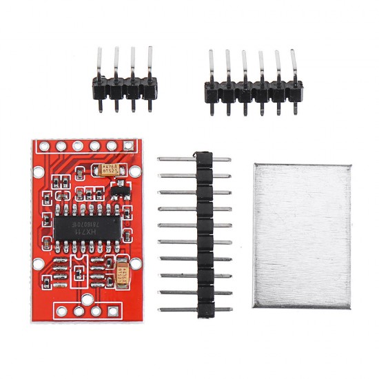 10pcs HX711 Dual-channel 24-bit A/D Conversion Pressure Weighing Sensor Module with Metal Shied