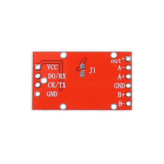 10pcs HX711 Dual-channel 24-bit A/D Conversion Pressure Weighing Sensor Module with Metal Shied