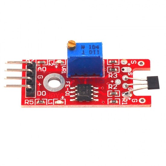 10pcs KY-024 4pin Linear Magnetic Switches Speed Counting Hall Sensor Module for Arduino - products that work with official Arduino boards