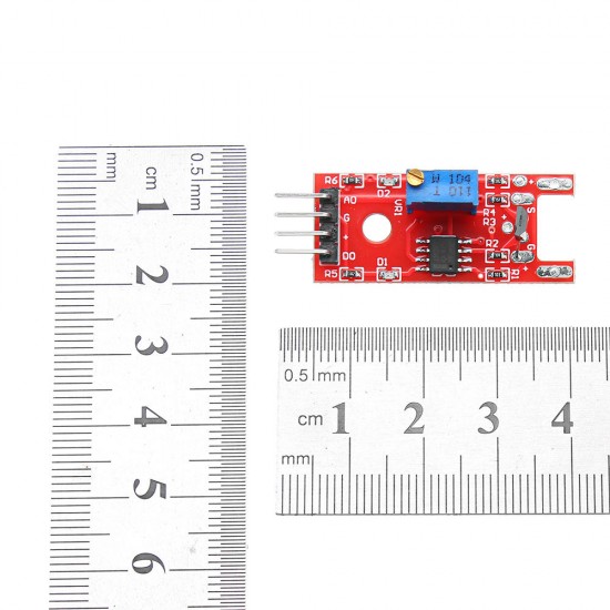 10pcs KY-024 4pin Linear Magnetic Switches Speed Counting Hall Sensor Module for Arduino - products that work with official Arduino boards