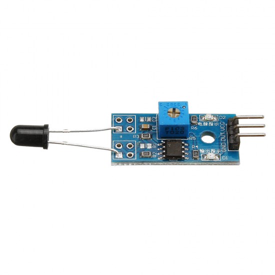 10pcs LM393 3 Pin IR Flame Detection Sensor Module Fire Detector Infrared Receiver Module
