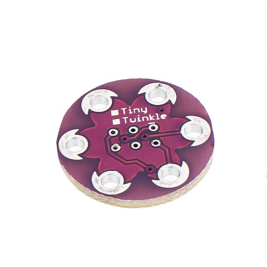 10pcs Development Board Wearable E-textile Technology with ATtiny Microcontroller