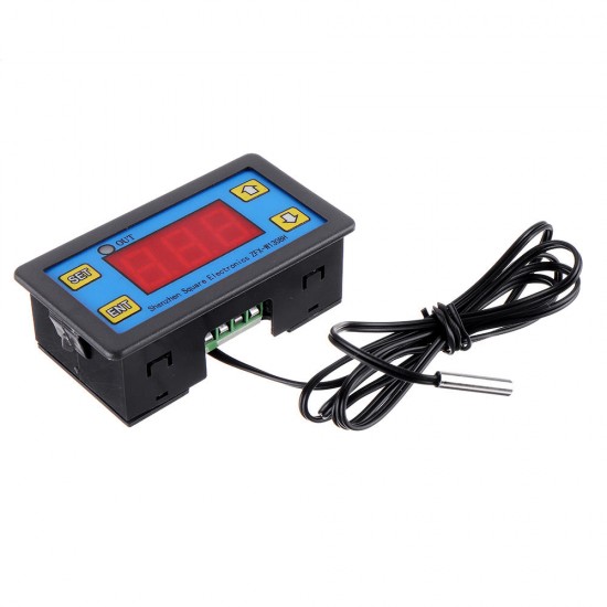 10pcs W1308H LED Microcomputer Digital Display Temperature Controller Adjustable Thermostat Intelligent Time Controller 12V 10pcs W1308H LED Microcomputer Digital Display Temperature Controller Adjustable Thermostat Intelligent Time Controller 12V