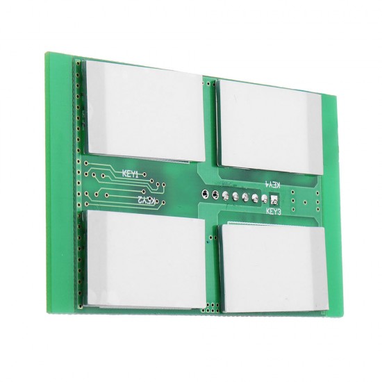 12V 4 Channels Capacitive Touch Button Switch Module With Relay And Self-locking Interlock Function