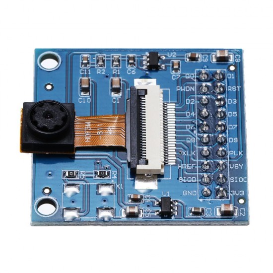 2 Megapixel OV2640 Camera Module with Adapter Board STM32 /C51 Driver 2 Megapixel OV2640 Camera Module with Adapter Board STM32 /C51 Driver