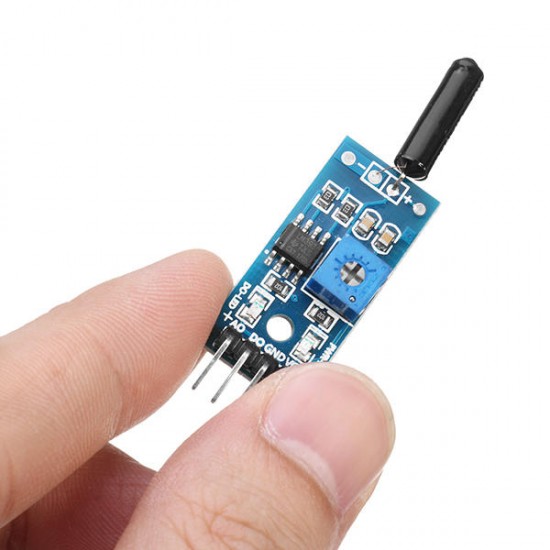 20pcs 3.3-5V 3-Wire Vibration Sensor Module Vibration Switch AlModule for Arduino - products that work with official Arduino boards