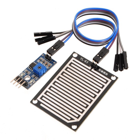20pcs Snow Raindrops Humidity Rain Weather Detect Sensor Module for Arduino - products that work with official Arduino boards