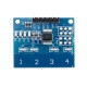 20pcs TTP224 4CH Channel Capacitive Touch Switch Digital Touch Sensor Module 20pcs TTP224 4CH Channel Capacitive Touch Switch Digital Touch Sensor Module