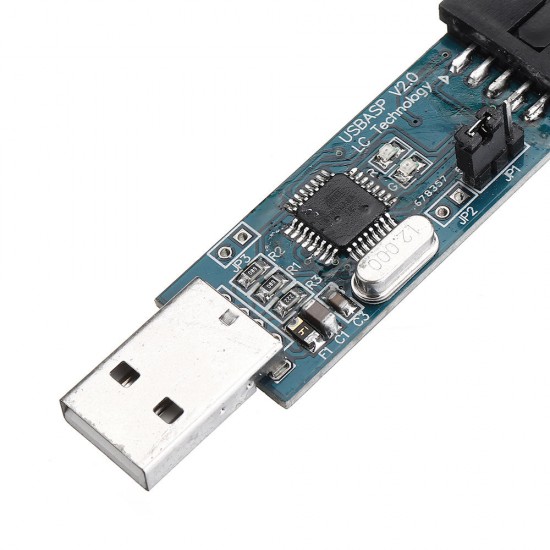 20pcs USBASP USBISP Programmer USB ISP USB ASP ATMEGA8 ATMEGA128 Support Win7 64K