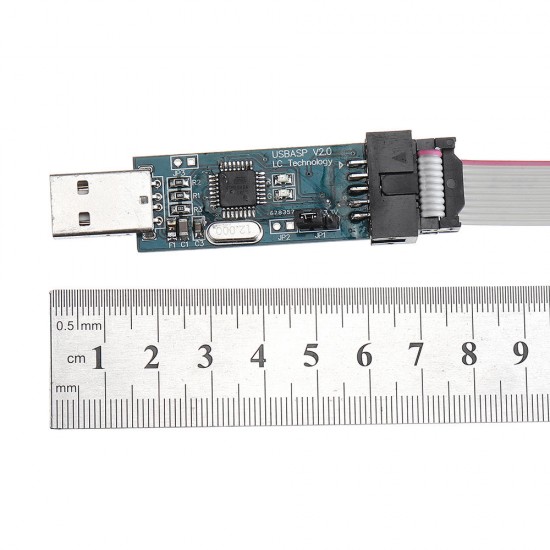 20pcs USBASP USBISP Programmer USB ISP USB ASP ATMEGA8 ATMEGA128 Support Win7 64K