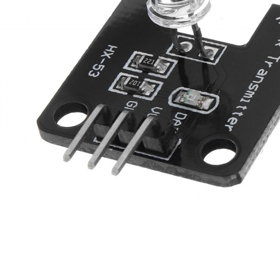 3Pcs Electronic Block Infrared Emission Module IR Transmitter Infrared Sensor Module With LED 3Pcs Electronic Block Infrared Emission Module IR Transmitter Infrared Sensor Module With LED
