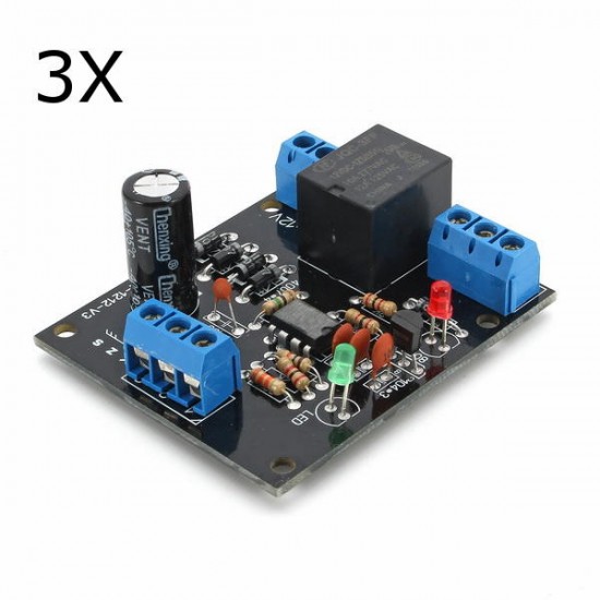 3Pcs 12V DC Water Level Switch Sensor Controller Water Tank Tower Automatic Drainage 3Pcs 12V DC Water Level Switch Sensor Controller Water Tank Tower Automatic Drainage