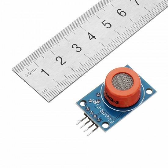 3Pcs MQ3 Alcohol Ethanol Sensor Breath Gas Ethanol Detection Gas Sensor Module for Arduino - products that work with official Arduino boards