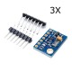 3Pcs MS5611 GY-63 Atmospheric Pressure Sensor Module IIC/SPI Communication 3Pcs MS5611 GY-63 Atmospheric Pressure Sensor Module IIC/SPI Communication