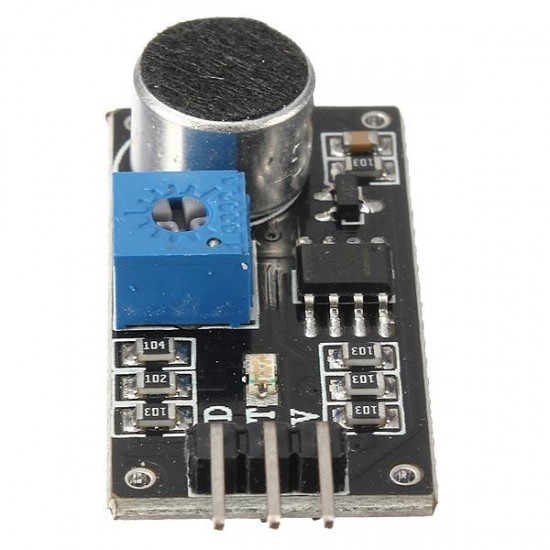 3Pcs Sound Detection Sensor Detection Module Electret Microphone for Arduino - products that work with official Arduino boards