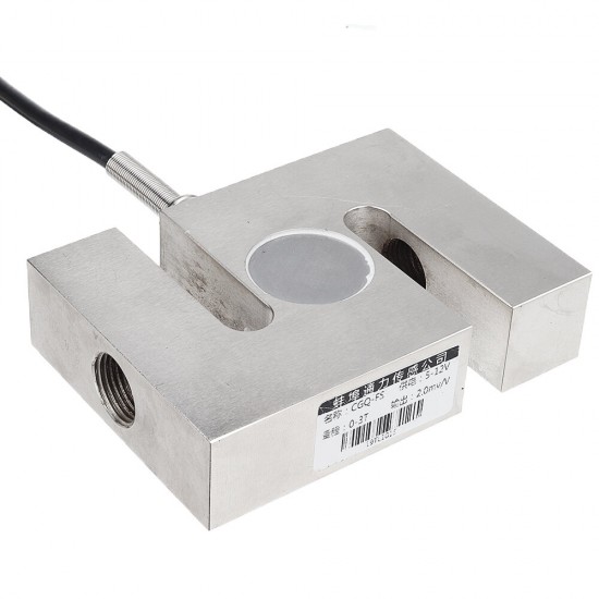 3T Strain Gauge Pressure Sensor S Load Cell Electronic Scale Sensor Weighing Sensor 3T Strain Gauge Pressure Sensor S Load Cell Electronic Scale Sensor Weighing Sensor