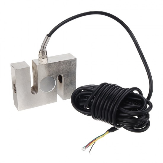 3T Strain Gauge Pressure Sensor S Load Cell Electronic Scale Sensor Weighing Sensor 3T Strain Gauge Pressure Sensor S Load Cell Electronic Scale Sensor Weighing Sensor