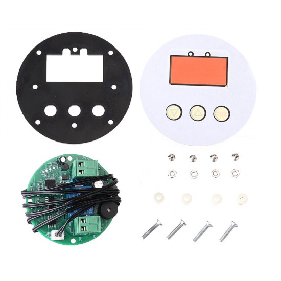 3pcs 110-220V XH-W1818 High Precision Microcomputer Temperature Controller Circular Digital Display Embedded Thermostat 3pcs 110-220V XH-W1818 High Precision Microcomputer Temperature Controller Circular Digital Display Embedded Thermostat