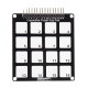 3pcs 16 Keys Capacitive Touch Key Pad Module for Arduino - products that work with official for Arduino boards