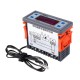 3pcs 220V XH-W2060 Embedded Digital Thermostat Cabinet Freezer Cold Storage Thermostat Temperature Controller Temperature Control 3pcs 220V XH-W2060 Embedded Digital Thermostat Cabinet Freezer Cold Storage Thermostat Temperature Controller Temperature Control