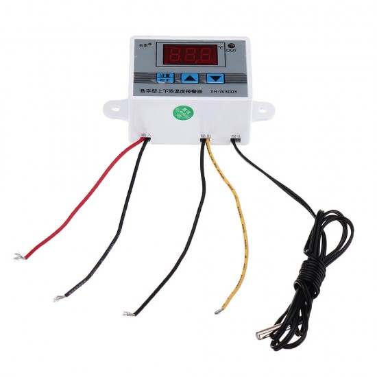 3pcs 220V XH-W3003 Micro Digital Thermostat High Precision Temperature Control Switch Temperature Alarm