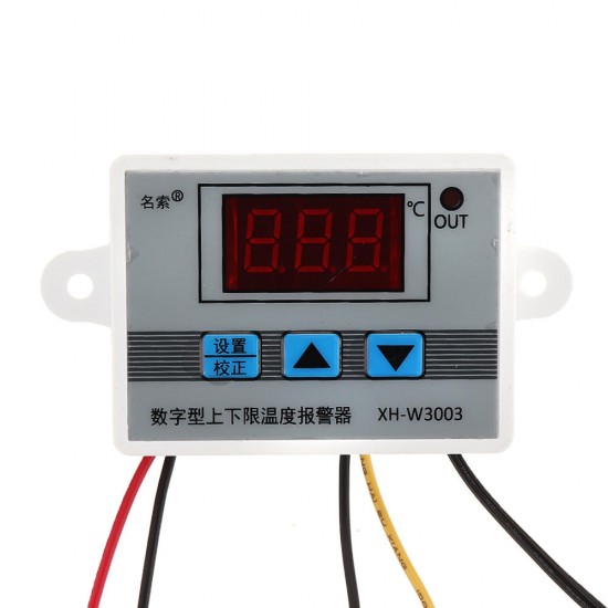 3pcs 24V XH-W3003 Micro Digital Thermostat High Precision Temperature Control Switch Temperature Alarm
