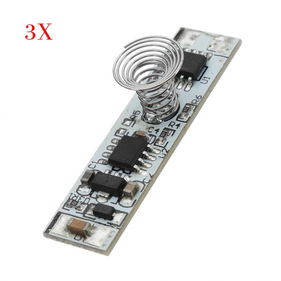 3pcs DC 9V To 24V Touch Switch Capacitive Touch Sensor Module LED Dimming Control Module Lighting Controller 3pcs DC 9V To 24V Touch Switch Capacitive Touch Sensor Module LED Dimming Control Module Lighting Controller