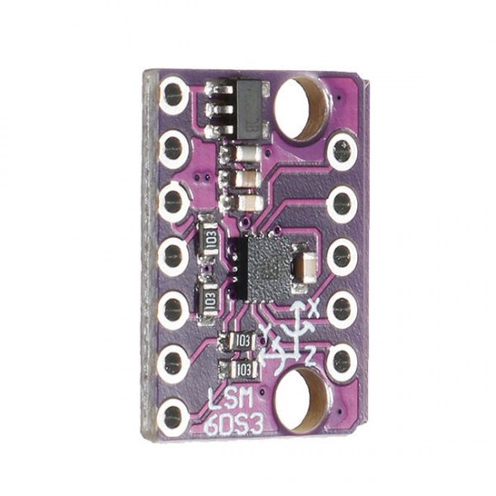 3pcs GY-LSM6DS3 1.71-5V 3 Axis Accelerometer 3 Axis Gyroscope Sensor 6 Axis Inertial Breakout Board Tilt Angle Module Embedded Temperature Sensor SPI/I2C Serial Interface Low Power Consumption 3pcs GY-LSM6DS3 1.71-5V 3 Axis Accelerometer 3 Axis Gyroscope Sensor 6 Axis Inertial Breakout Board Tilt Angle Module Embedded Temperature Sensor SPI/I2C Serial Interface Low Power Consumption