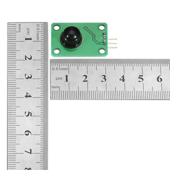 3pcs Human Body Infrared Sensor Module D203S Sensor Pyroelectric Probe Sensor Switch 13120F Black Lens