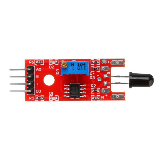 3pcs KY-026 Flame Sensor Module IR Sensor Detector For Temperature Detecting for Arduino - products that work with official Arduino boards