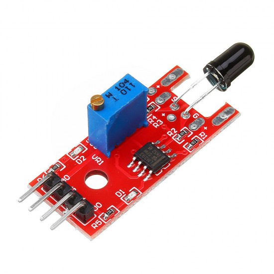 3pcs KY-026 Flame Sensor Module IR Sensor Detector For Temperature Detecting for Arduino - products that work with official Arduino boards