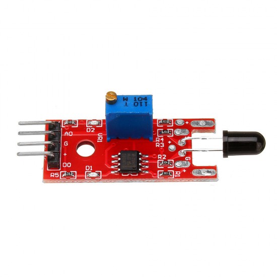 3pcs KY-026 Flame Sensor Module IR Sensor Detector For Temperature Detecting for Arduino - products that work with official Arduino boards