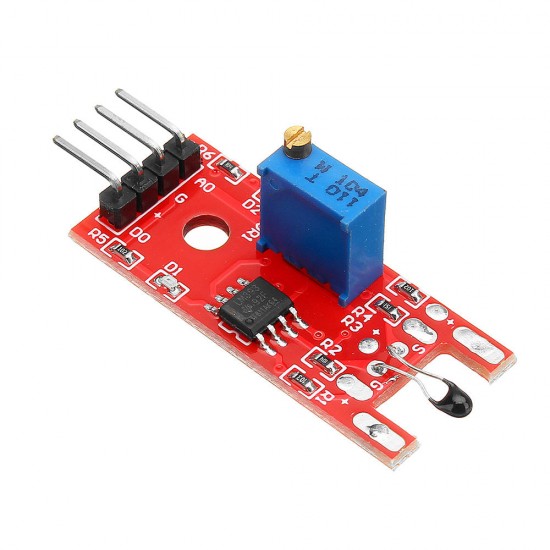 3pcs KY-028 4 Pin Digital Temperature Thermistor Thermal Sensor Switch Module for Arduino - products that work with official Arduino boards