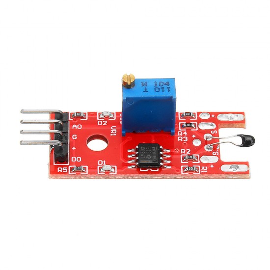 3pcs KY-028 4 Pin Digital Temperature Thermistor Thermal Sensor Switch Module for Arduino - products that work with official Arduino boards