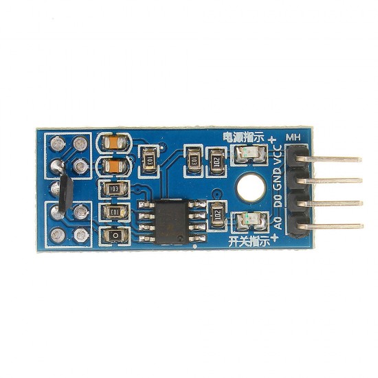 3pcs LM393 DC 5V/3.3V Hall Sensing Probe Hall Switch Sensor Module Motor Speed Test Magnetic Detect Car for Arduino - products that work with official Arduino boards