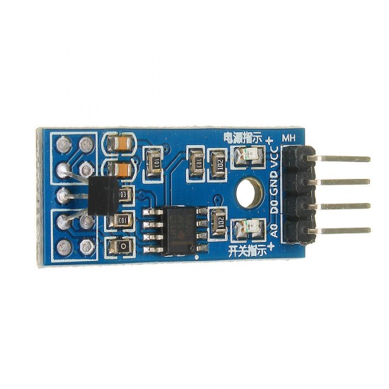 3pcs LM393 DC 5V/3.3V Hall Sensing Probe Hall Switch Sensor Module Motor Speed Test Magnetic Detect Car for Arduino - products that work with official Arduino boards