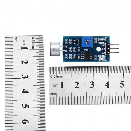 3pcs LM393 Sound Detection Sensor Module For Para Som Condenser Transducer Sensor Vehicle Kit